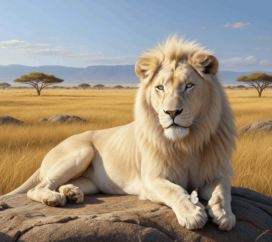 Albino Löwe Albinismus in der Tierwelt – Ursachen, Besonderheiten und Bedeutung