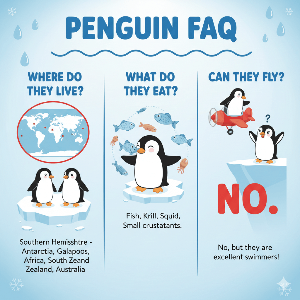 Pinguin FAQ – Alles rund um Pinguine Bild 1