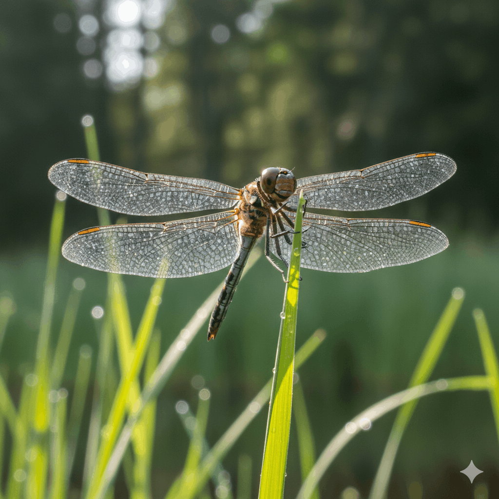 Können Libellen rückwärts fliegen